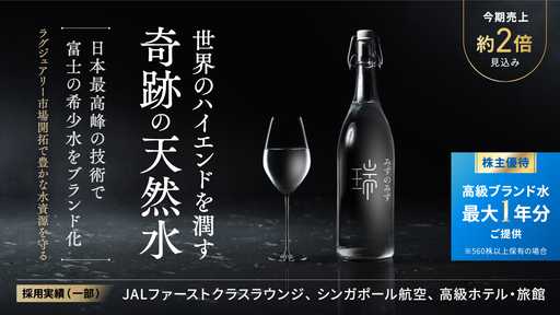 みずのみず株式会社の株式投資型クラウドファンディング情報