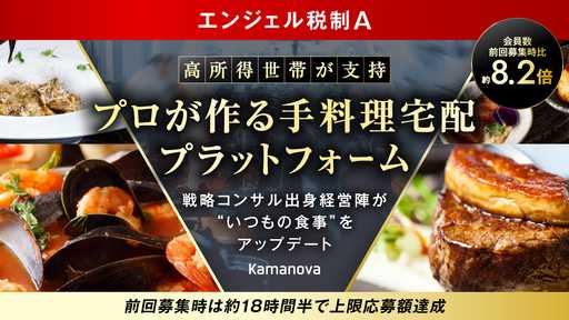 株式会社Kamanova(2回目)の株式投資型クラウドファンディング情報